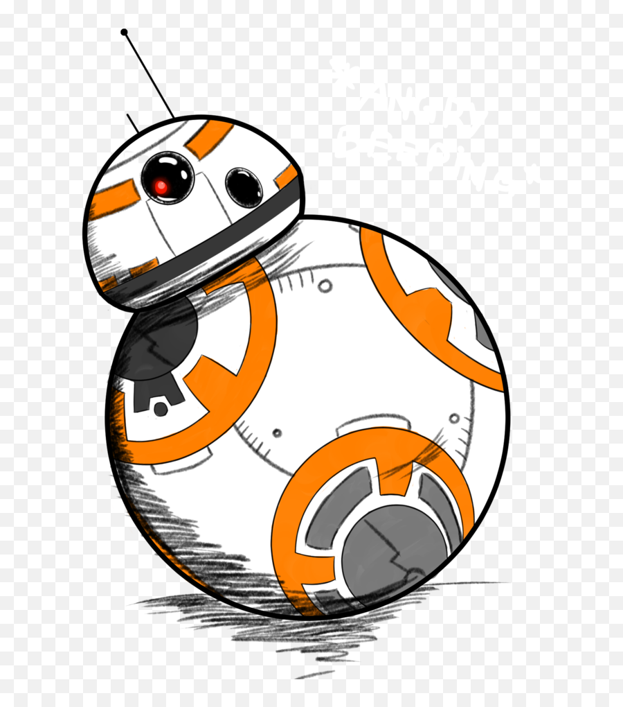 Bb - 8 Drawing Star Wars Clip Art Star Wars Png Download Transparent Transparent Background Png Clipart Bb8 Clipart Emoji,Star Wars Droid Emojis