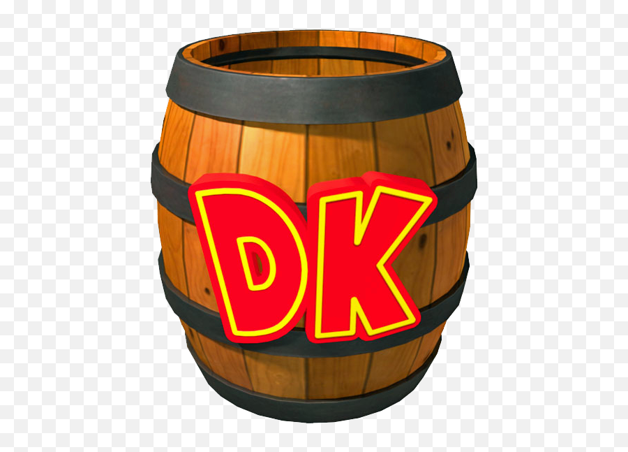 Donkey Kong Barrel - Dk Barrel Emoji,Donkey Kong Emojis