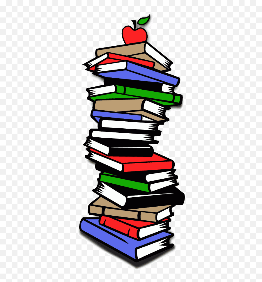 Stacks Of Book Svg Freeuse Rr Collections Gif - Clipartix School Clipart Books Emoji,Libraryclipart.com Emojis