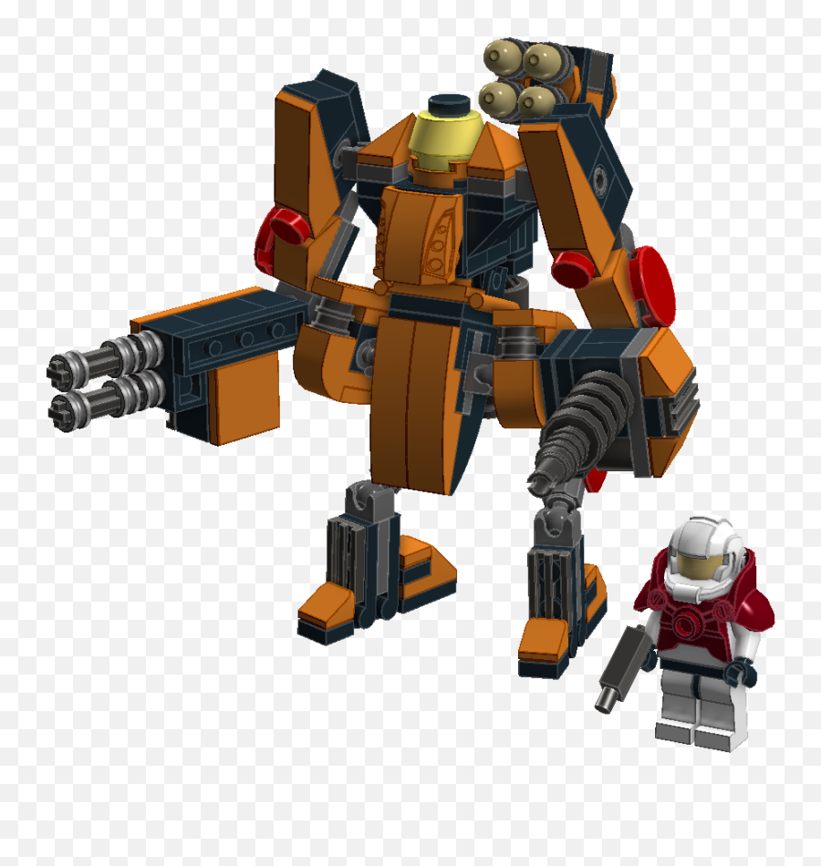 Fallout Inspired Lego Mechs - Lego Fallout 4 Robots Lego Fallout 4 Emoji,Overwatch Bob Sweat Emoji