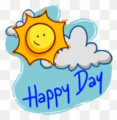 Happy Day Sticker - Good Day Gif Emoji,Have A Good Day Emojis