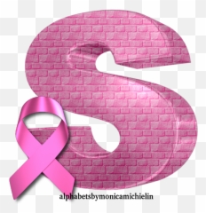 Monica Michielin Alphabets Alfabeto Outubro Rosa - Kovalam Beach Hotel Emoji,October Ribbon Emoji