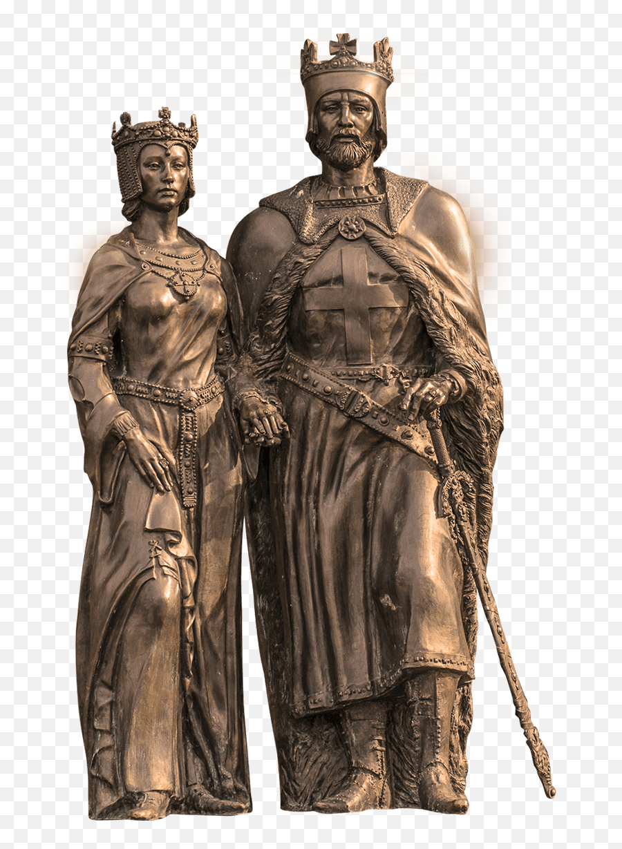 The Sculptures - Garibaldi Castle Russia U0026 Samara Medieval King Arthur Statue Emoji,Small Statues That Descibe Emotions