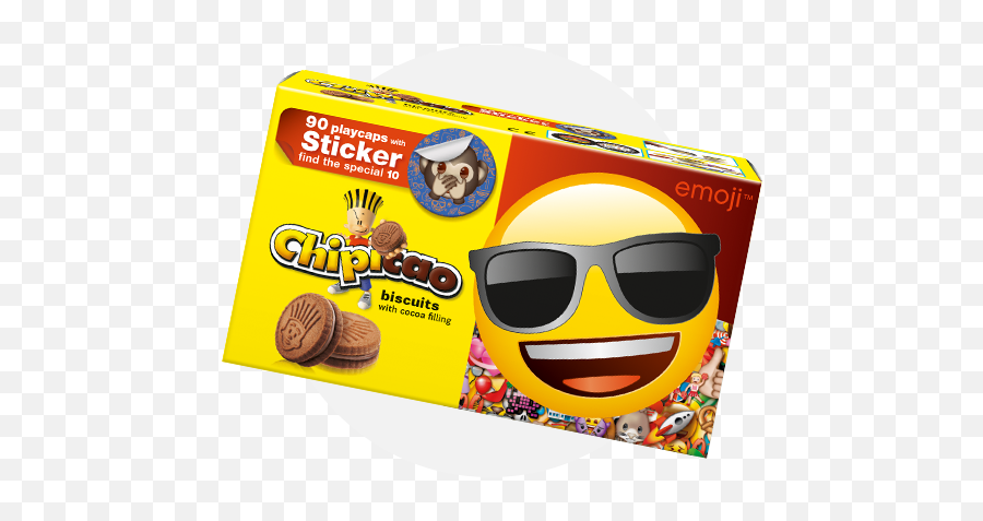 Emoji Biscuit 50g 01 - Chipicao,Facebook Biscuit Emoticon