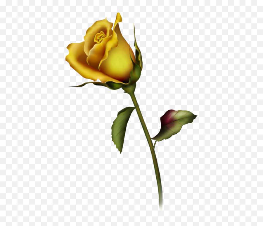 Yellow Rose - Yellow Rose Clip Art Emoji,Yellow Rose Emoji