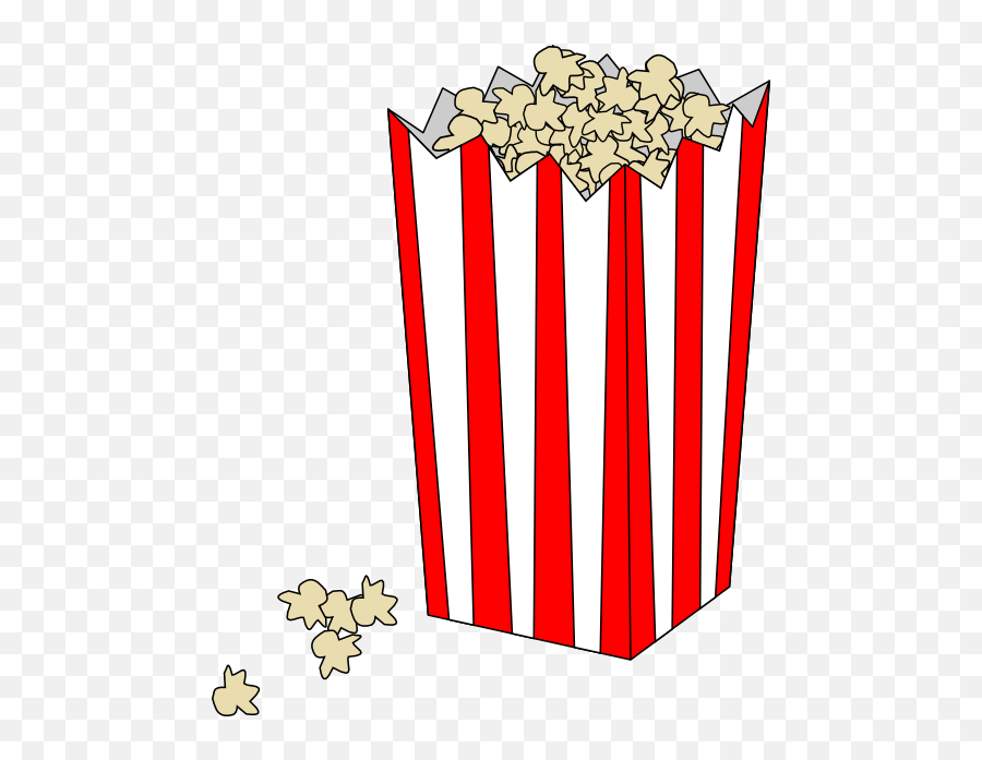 Movie Popcorn Bag Clipart Emoji,Popcorn Box Emoticon