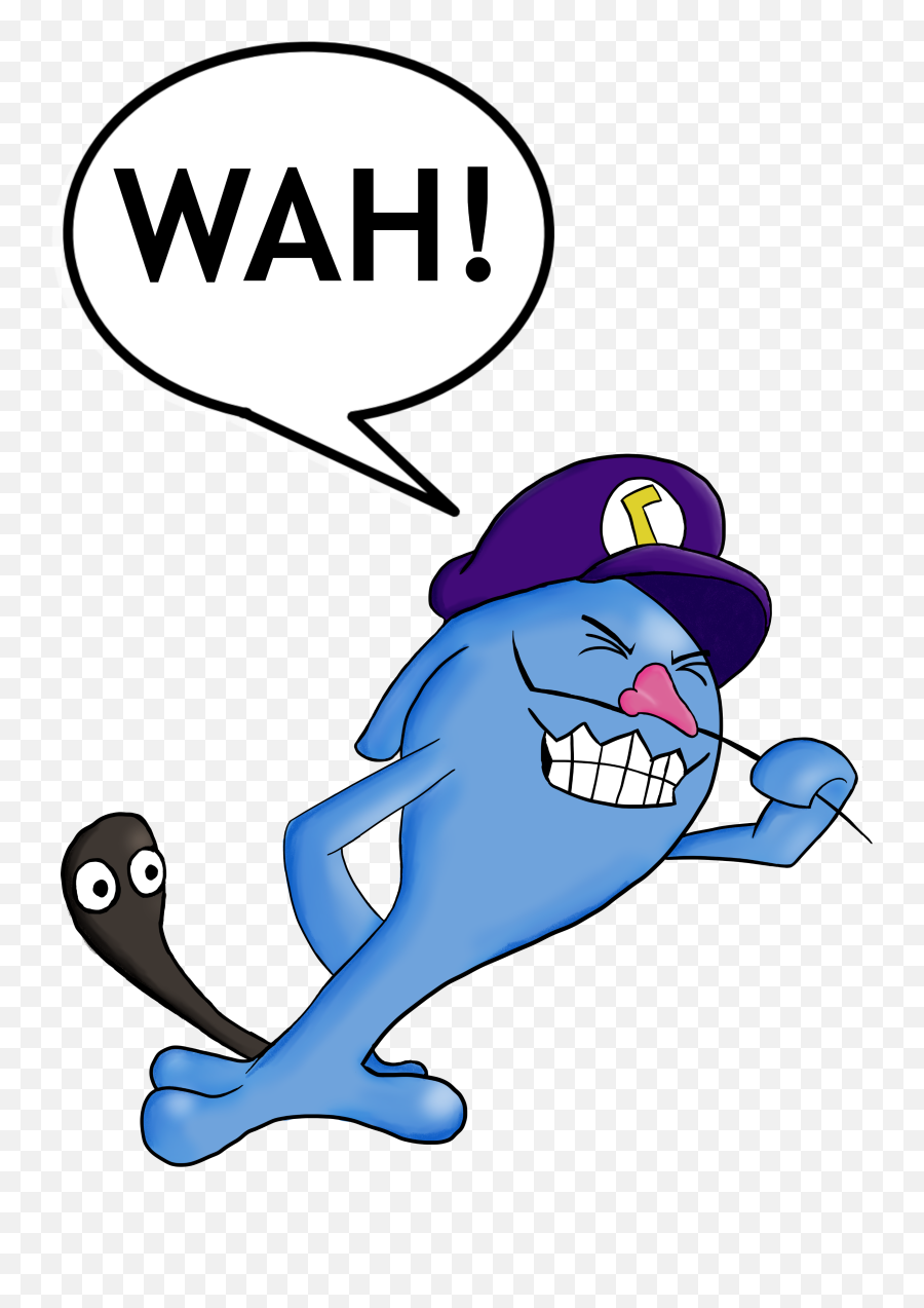 Wahboluigi - Wobbuffet Luigi Album On Imgur Emoji,Pokemon Wobbuffet Face Emoticon