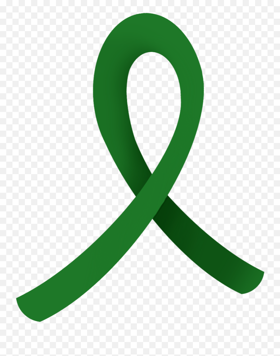 Green Ribbon Sticker - Horizontal Emoji,Green Ribbon Emoji