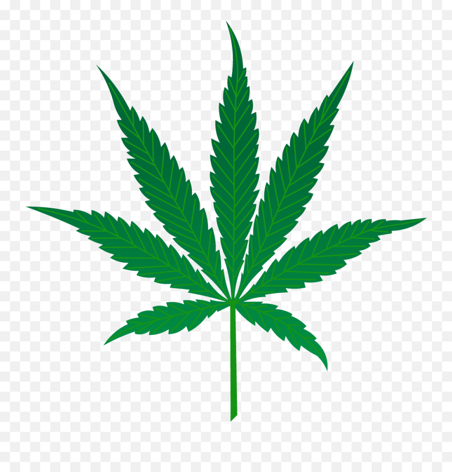 Marijuana Leaf Vector Images Icon Sign And Symbols - Marijuana Leaf Clipart Emoji,Leaf Emoji