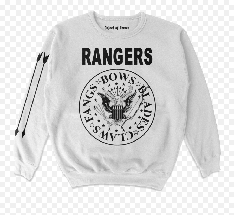 Rangers Rock Band Sweatshirt U2013 Object Of Power Emoji,Rock My Emotions Rockband Chart