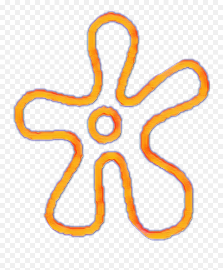 Flower Spongebob Orange Freetoedit Flower Sticker By Paex Emoji,Spongebob Emoji Transparent Background