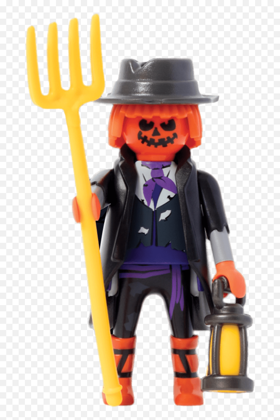 Playmobil Halloween Scarecrow Transparent Png - Stickpng Emoji,Halloween Facebook Emoticons Scarecrow