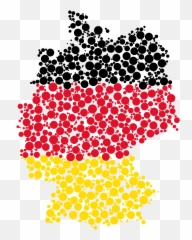 Germany Map Flag Circles Clipart Free Download Transparent Emoji,Flag Of Prussia Emoji