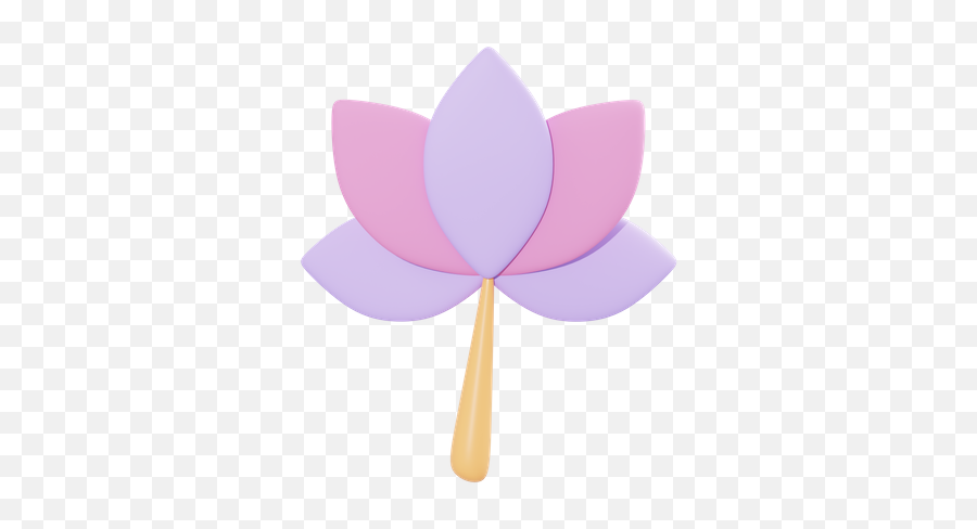 Premium Lotus 3d Illustration Download In Png Obj Or Blend Emoji,Lotus Emoji Flower