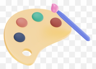 Paint Brush 3d Illustrations Designs Images Vectors Hd Emoji,Paint Emoji Symbols