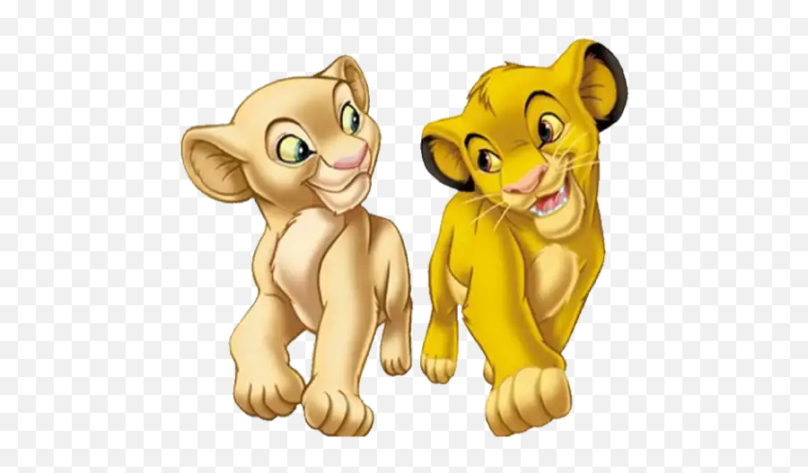 Simba - Cubs The Lion King Simba And Nala Emoji,Simba Emoji
