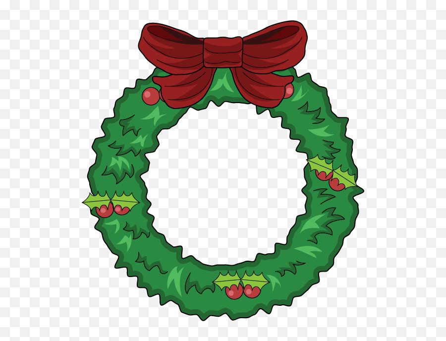 Favorite Christmas Specials - Wreath Clip Art Png Emoji,The Emotions Christmas Songs