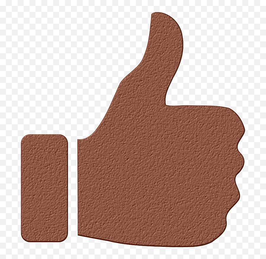 Brownthumbfinger Png Clipart - Royalty Free Svg Png Thumbs Up Emoji Blue,Thumb Up Emoji