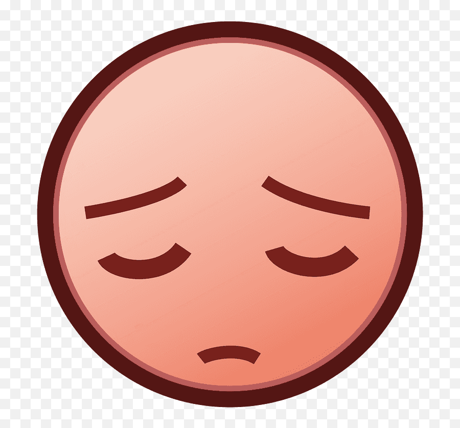 Pensive Face Emoji Clipart Free Download Transparent Png - Happy,Fork Emoticon