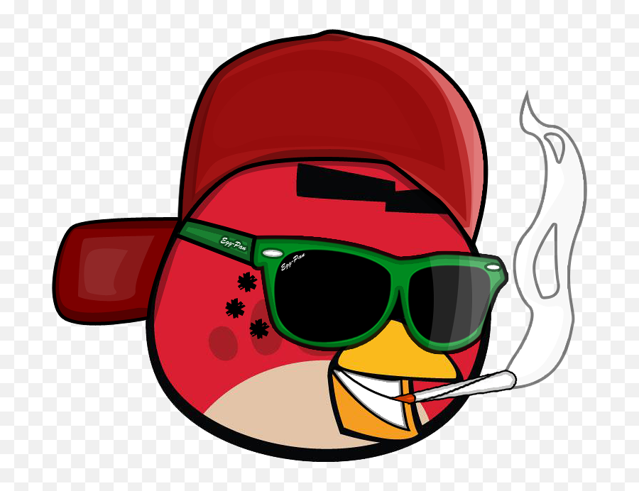 T - Shirt Angry Birds By Ahmed Beah Ahmedmbeah Angry Birds Red Bird With Glasses Emoji,Angry Bird Emoticon Facebook
