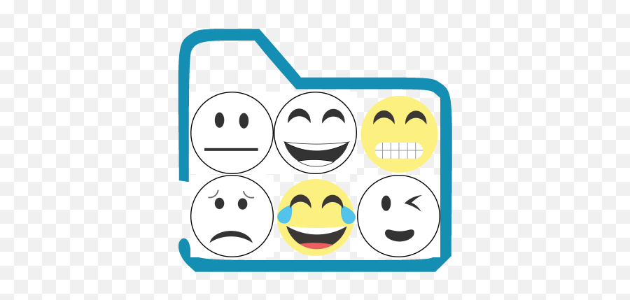 Oskola Print - Happy Emoji,Vegetable Emoticons