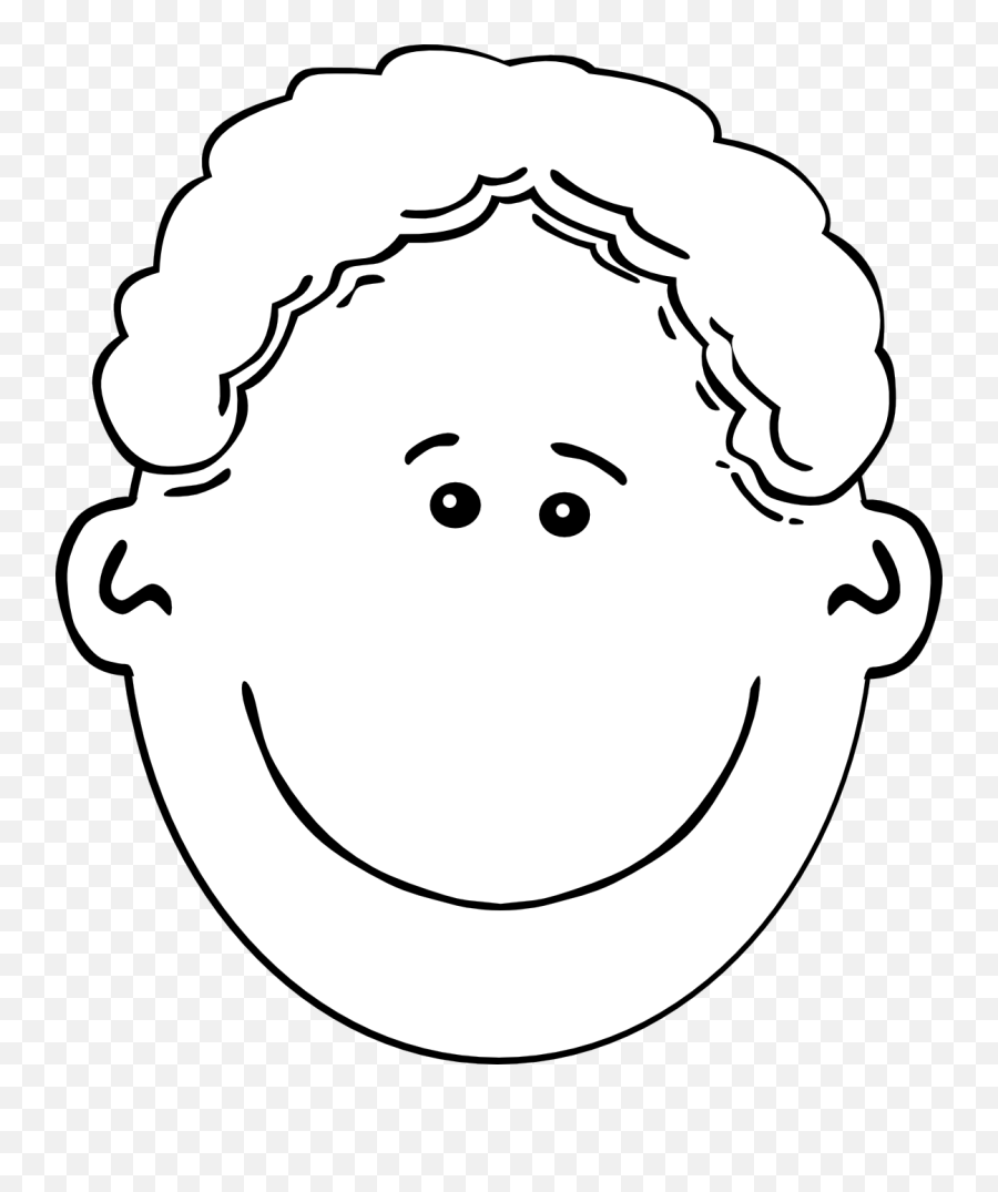 Faces Clipart Boy Face Faces Boy Face Transparent Free For - Vector Man Face Outline Emoji,Wavy Mouth Emoji