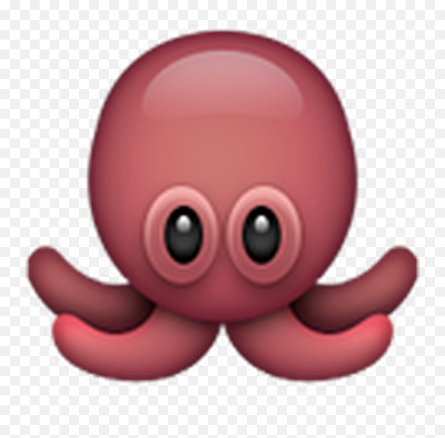 Squid Emoji Png - Octopus Emoji Png,Kakao Emoticons Squid