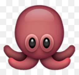 Squid Emoji Png - Octopus Emoji Png,Kakao Emoticons Squid