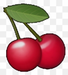 100 Iphone - Transparent Background Cherry Emoji Png,Cat Emoji Sunglasse