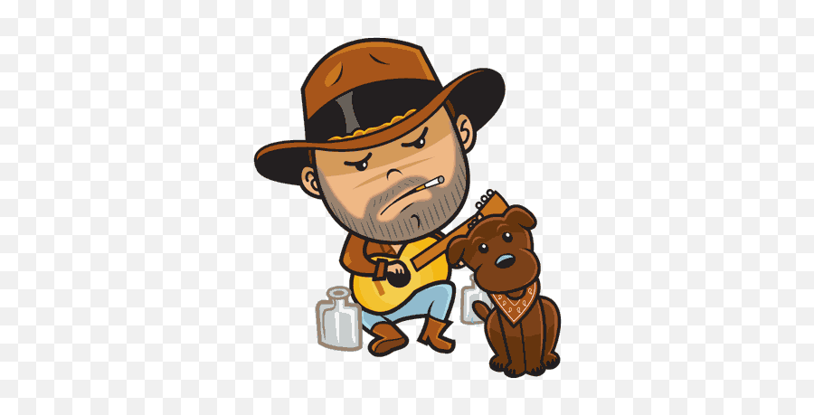 Top Dogs Who Work Stickers For Android U0026 Ios Gfycat - Western Emoji,Dog Emoticons
