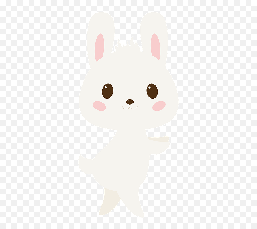 Free Photo Cute Rabbit Animals Cartoon Rabbit Bunny Easter - Dot Emoji,Dogs Emotions Comic