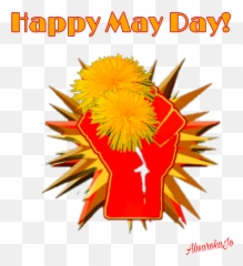 May Day Solidarity Sticker By Jvs - Amandla Emoji,May Day Emoji