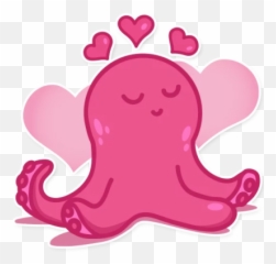 Octopus Emoji Stickers By Mohamed Taoufik - Girly,Large Emoji Stickers