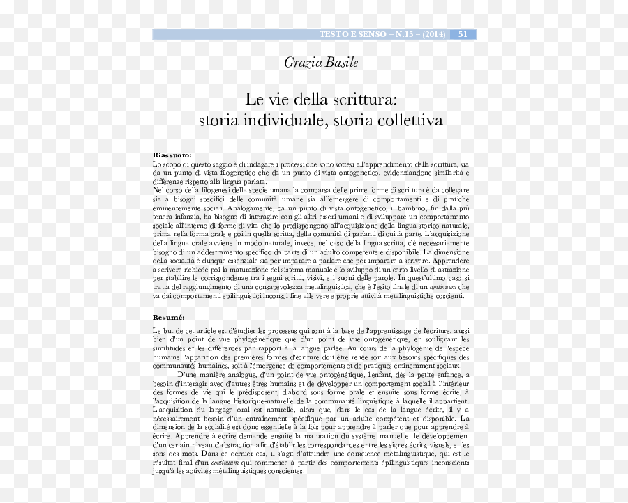 Pdf Le Vie Della Scrittura Storia Individuale Storia - Document Emoji,Codifica Emoticon Whatsapp
