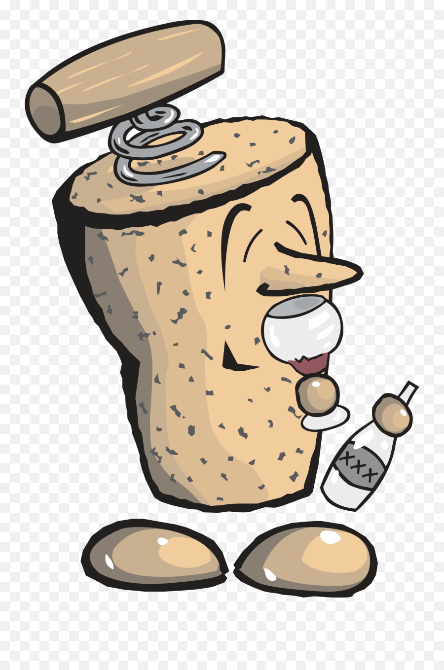 Download Cork Dork - Midtown Corkdorks Wine Spirits Beer Clip Art Wine Cork Png Emoji,Coek Emoji