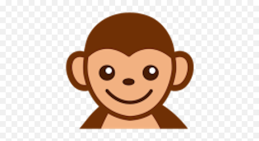 Monkey Clip Art - Clip Art Monkey Emoji,Sitting Monkey Emoji Png