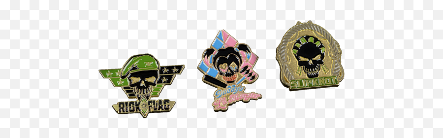 Kitchenware Suicide Squad Lapel Pin Set - Suicide Squad Rick Flag Pin Badge Emoji,Osomatsu-san Line Emojis