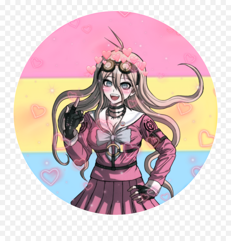 Sticker By Nagito Komaeda On The Nintendo Ds - Miu Iruma Png Emoji,Nagito Komaeda Emojis