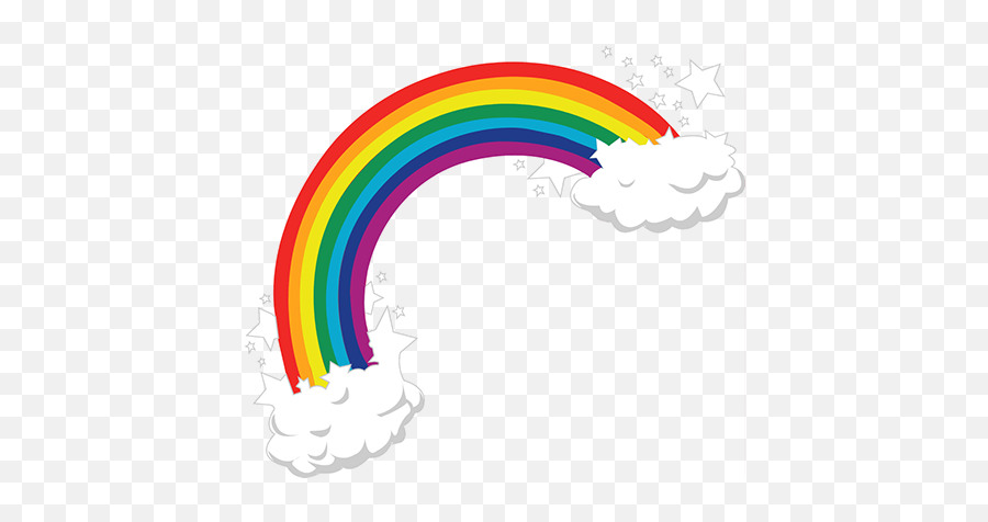 Pin - Arco Iris Animado Png Emoji,Scallopped Edge Emoji