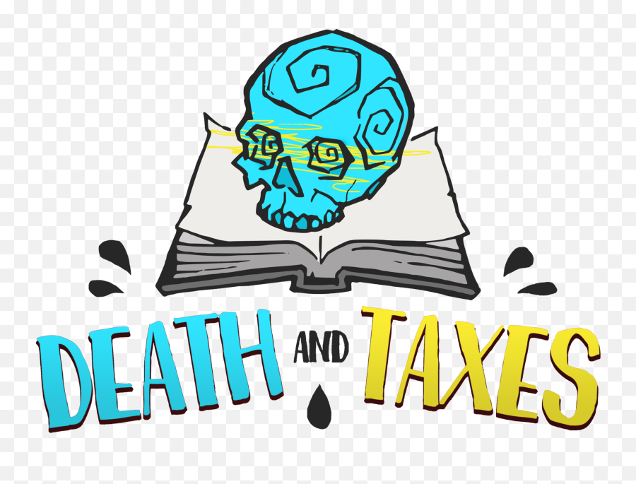 How To Name An Indie Game - Death And Taxes Game Logo Emoji,Free Magic The Gathering Emojis