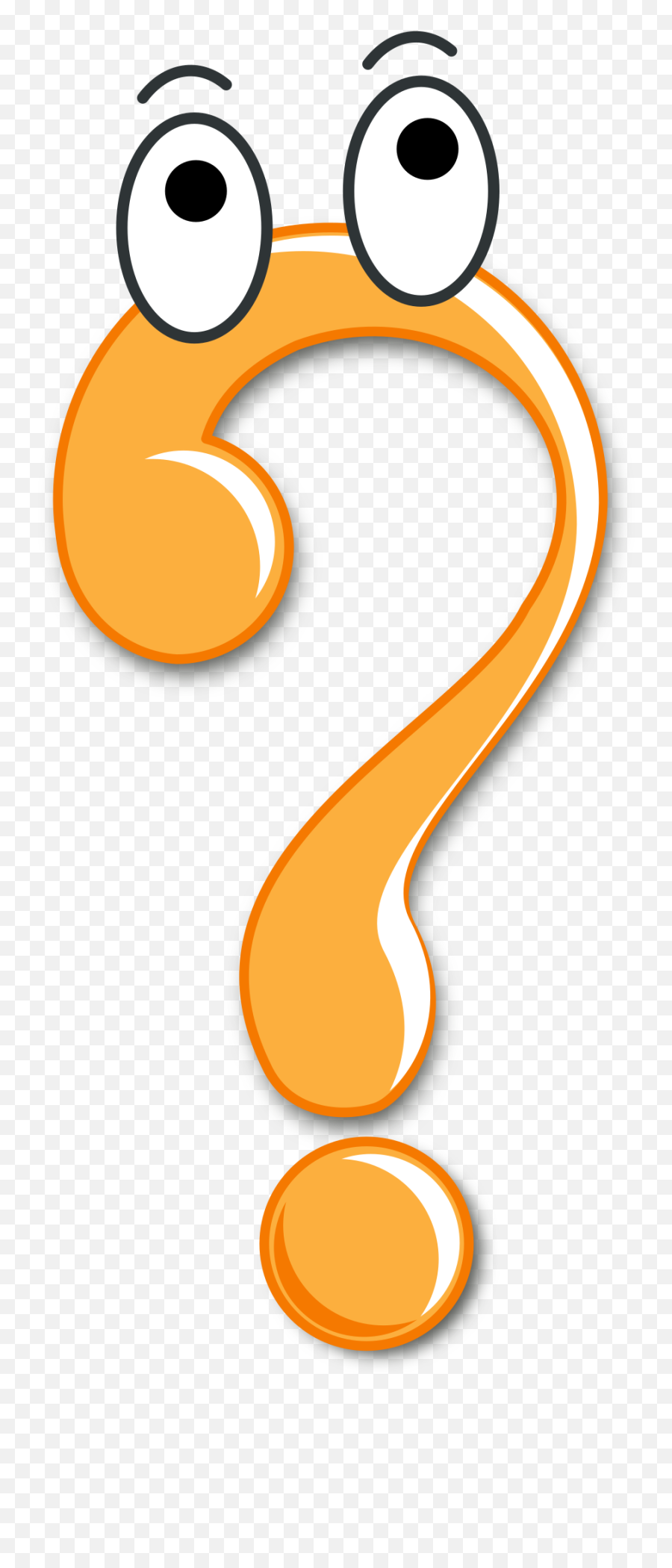 Clip Art Question Mark Microsoft - Gambar Tanda Tanya Kartun Emoji,Question Mark Emoticon For Powerpoint