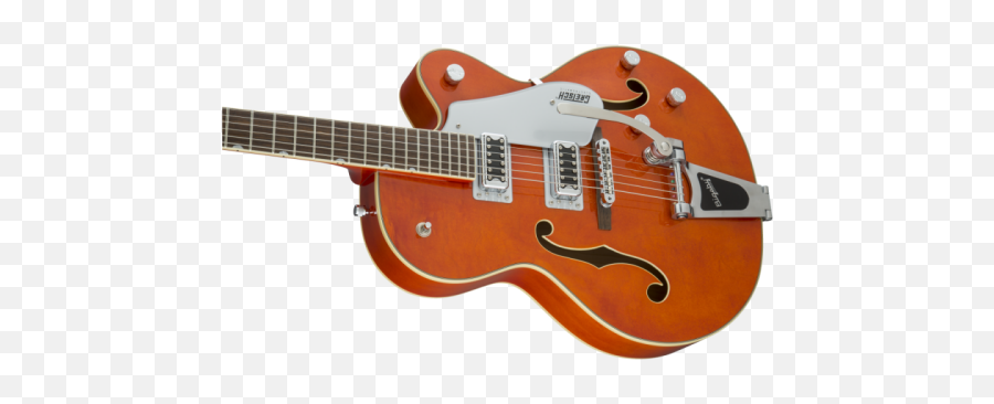 Gretsch - Electromatichollowbodywithbigsbyorangestain Emoji,Electric Guitar Emoji