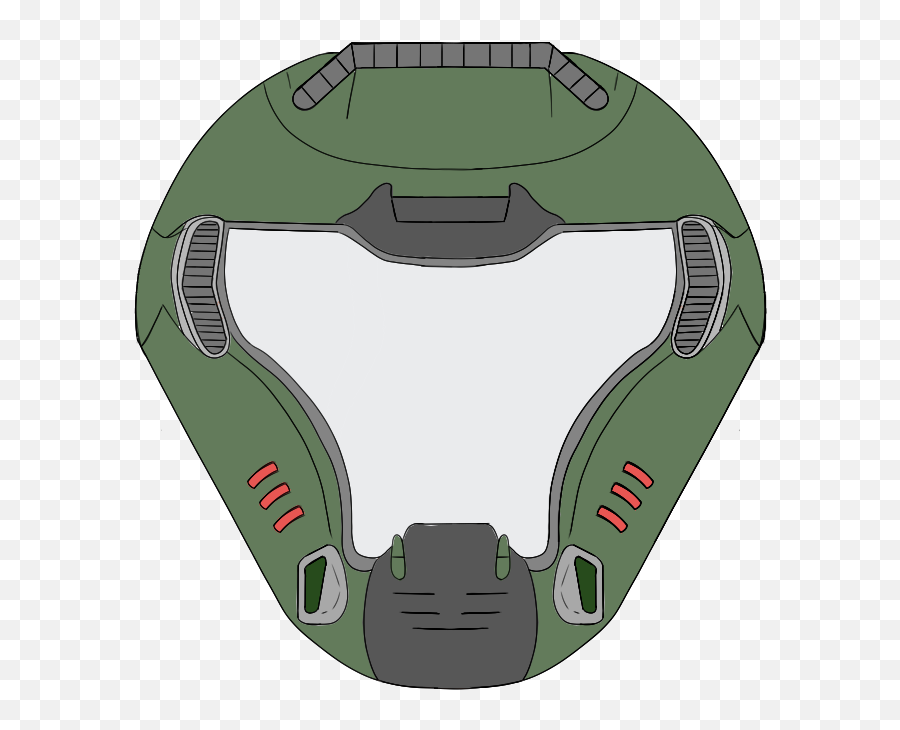 Doom Slayer Helmet Png - Doom Helmet Png Emoji,Doom Slayer Emoji Png