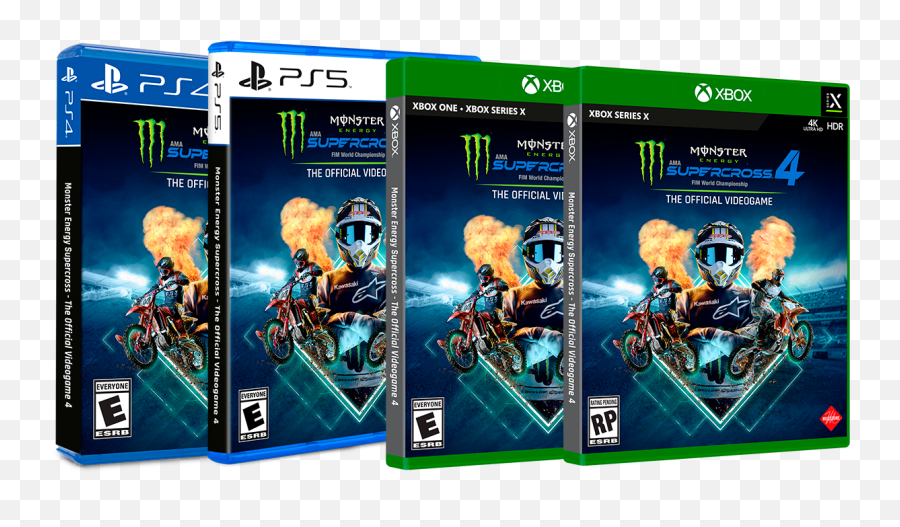 Monster Energy Supercross - The Official Videogame 4 Video Games Emoji,Monster Energy Emoji