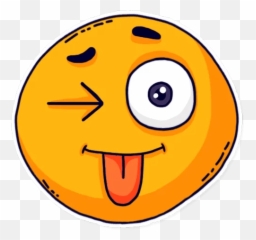 Smiley Stickers - Live Wa Stickers Wide Grin Emoji,Kawaii Drool Emoticon