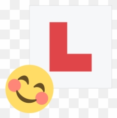 Learner Driver Pack - Happy Emoji,Driver Emoticon