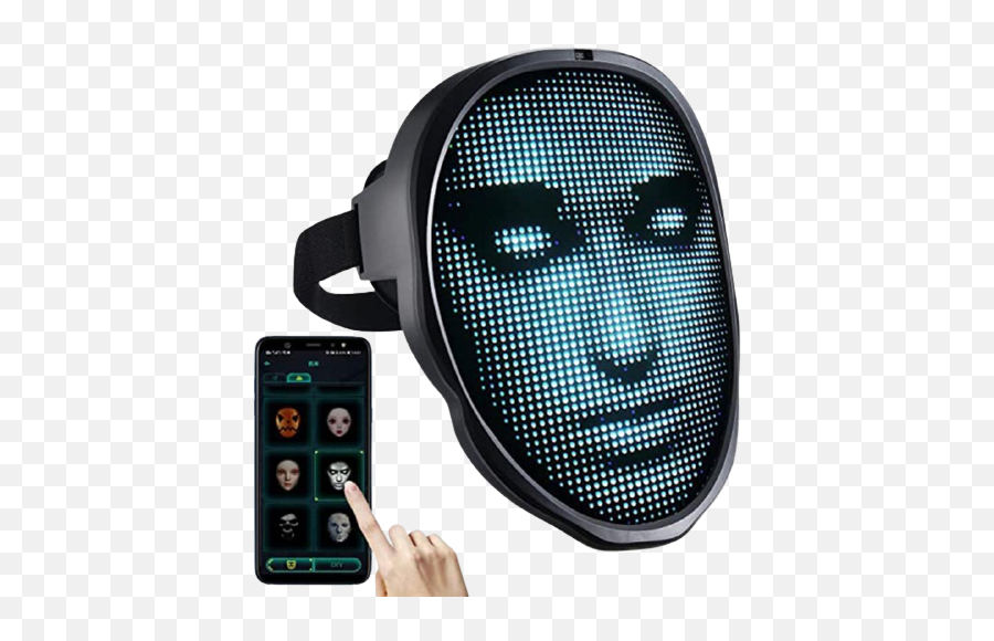 1 Rated Led Halloween Mask - 50 Off Sale U2013 Lmask Pro Emoji,50% Off Sale Emoji