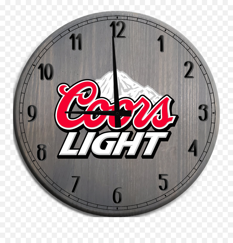 Online Sales Large Wall Clock Coors Light Beer Bar Sign Save Emoji,Smiley Emoticon Blowing Party Whistle