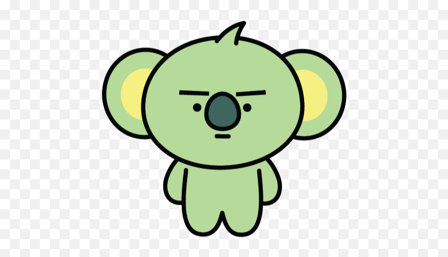 Bt21 Koya Transparent Background Emoji,Koala Tea Emojis