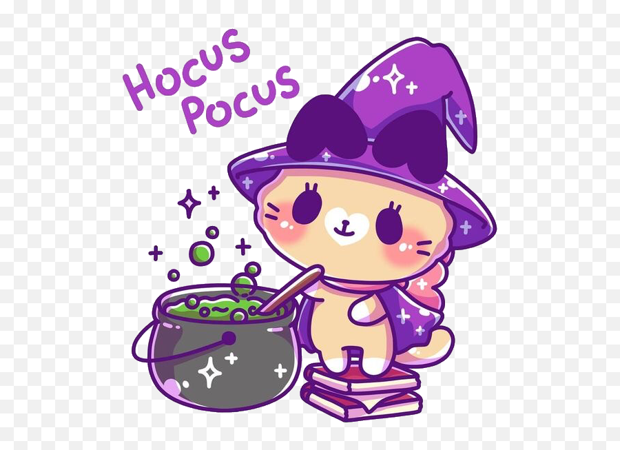 Cute Kawaii Hocuspocus Baby Sticker - Fictional Character Emoji,Hocus Pocus Emoji